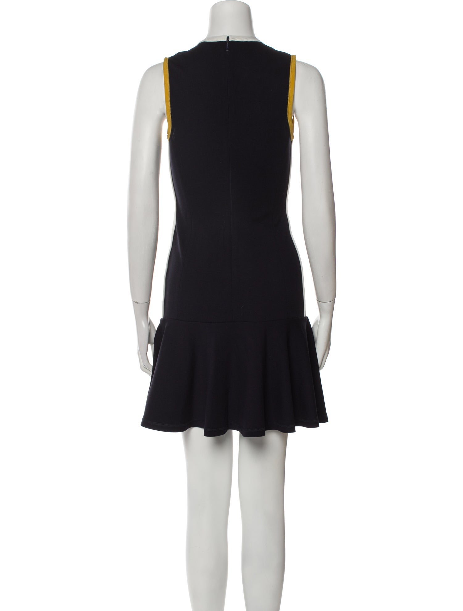 Fendi Crew Neck Mini Dress